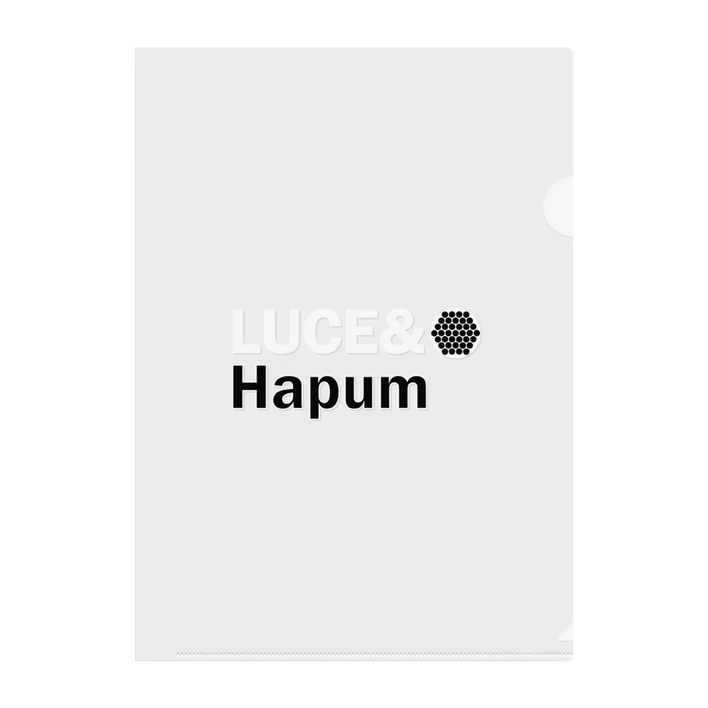 LUCE&HapumのLUCE&Hapum クリアファイル