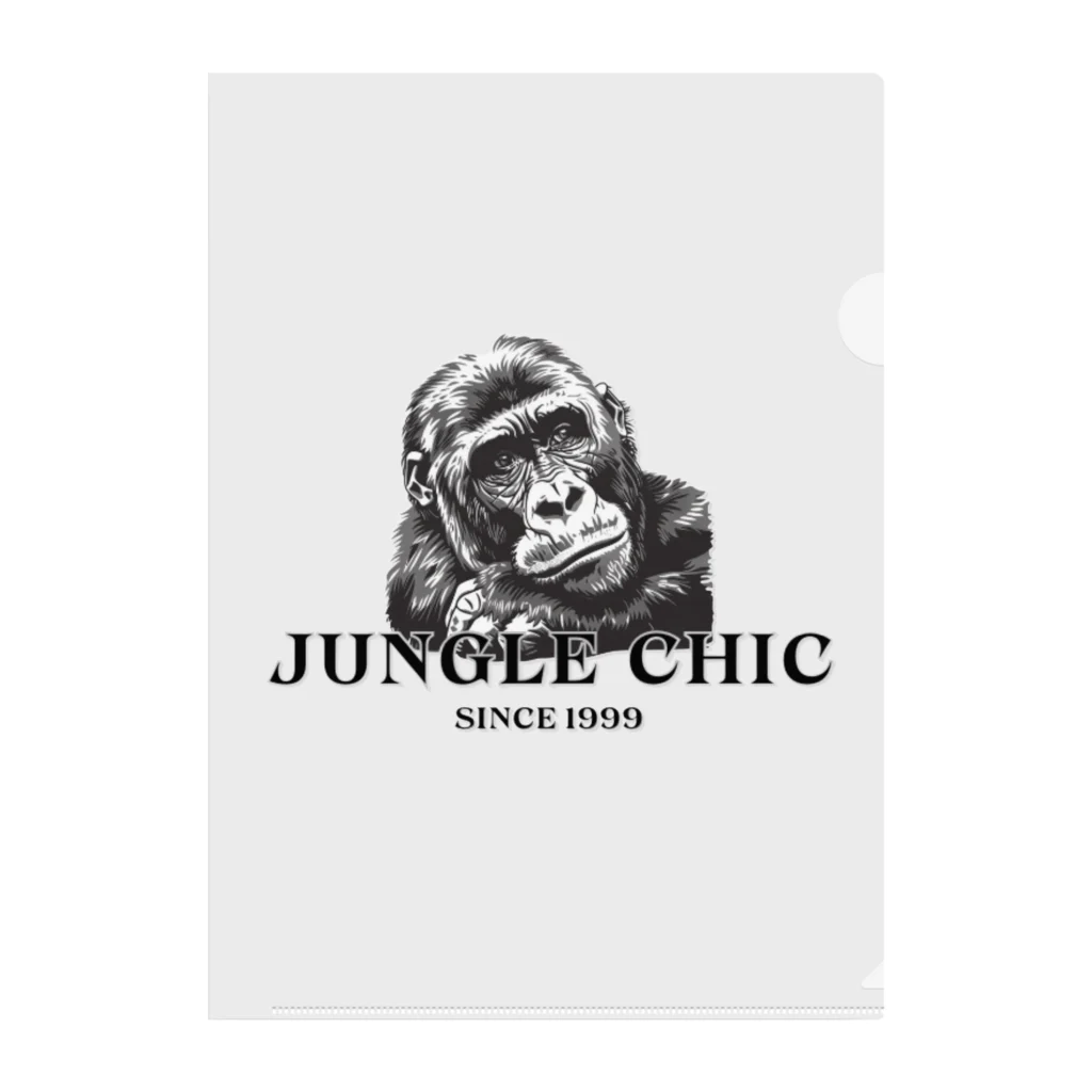 JUNGLE CHICのJUNGLE CHIC ~GORILLA~ クリアファイル