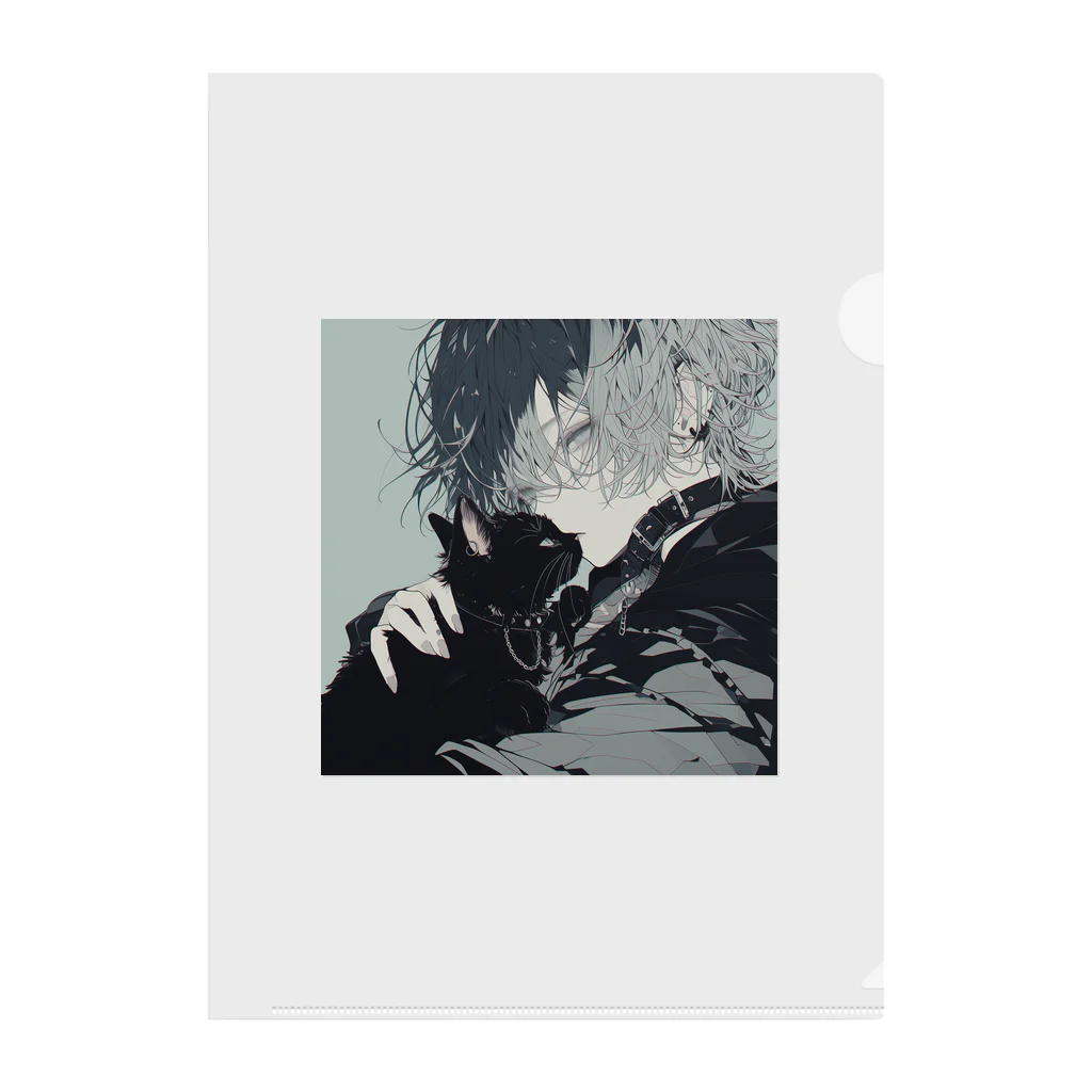 as -AIイラスト- の黒猫と君 Clear File Folder