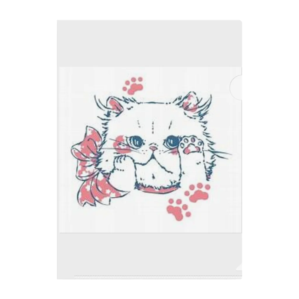 Reea wkoのふわっねっこっ Clear File Folder