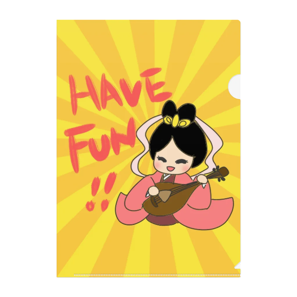 快晴亭のはぶふぁん！べんざいてんさま☆ Clear File Folder