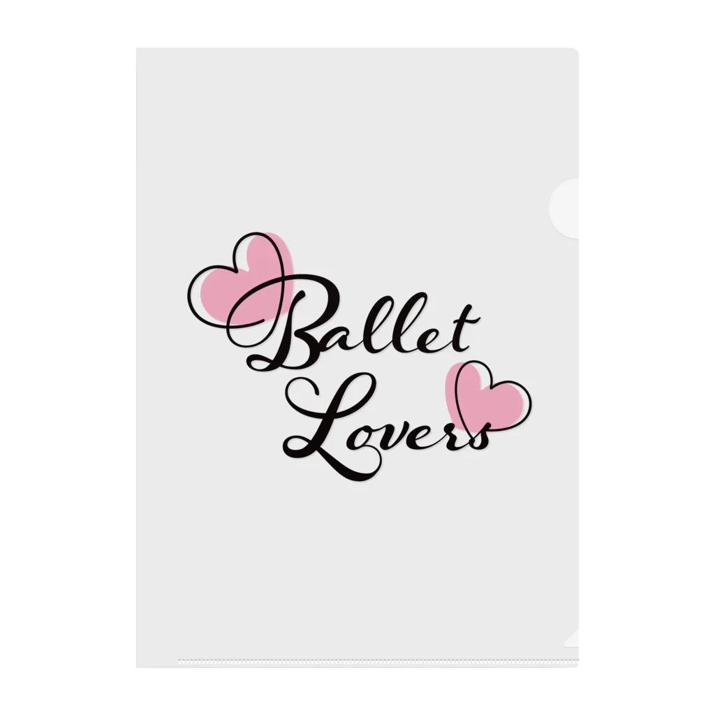 Saori_k_cutpaper_artのBallet Lovers クリアファイル