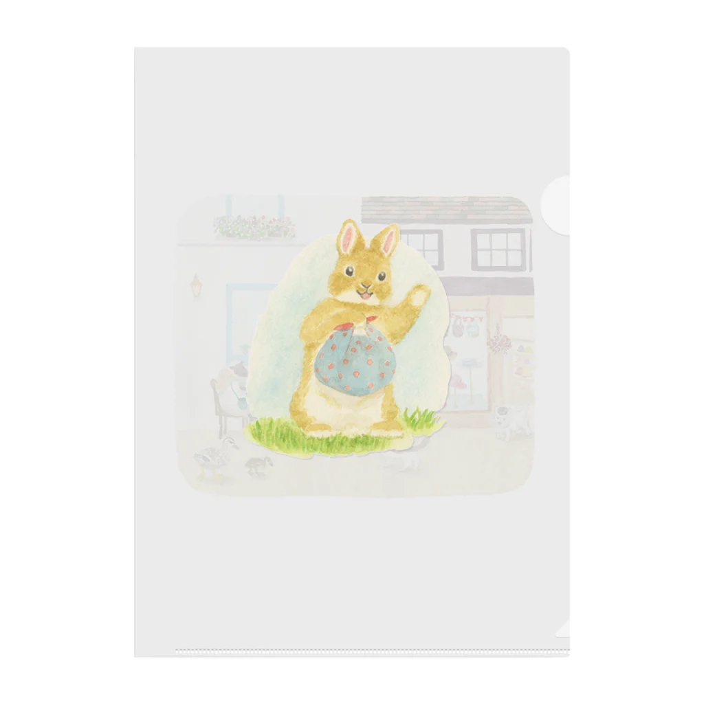 yuuco's shopのRabbit Toffy クリアファイル