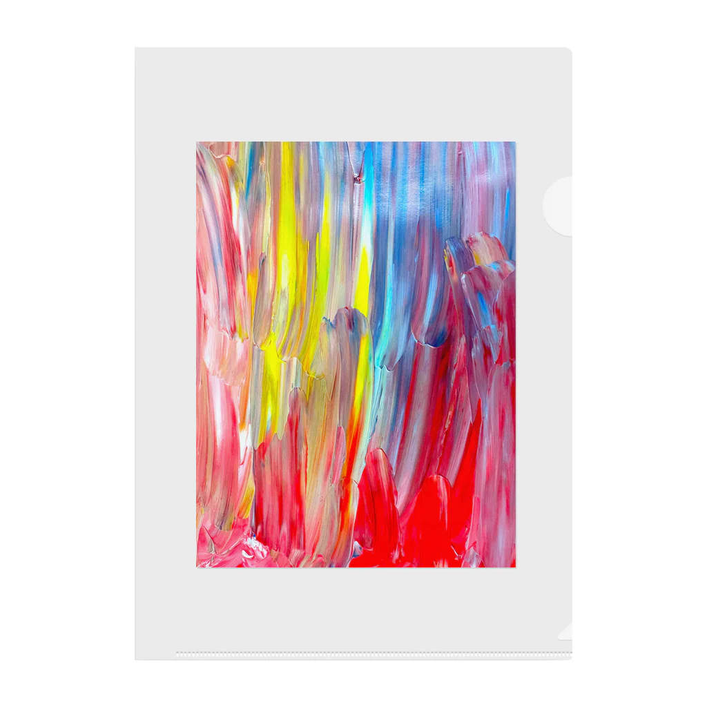 atelier_lapislazuliの色のシャワー Clear File Folder