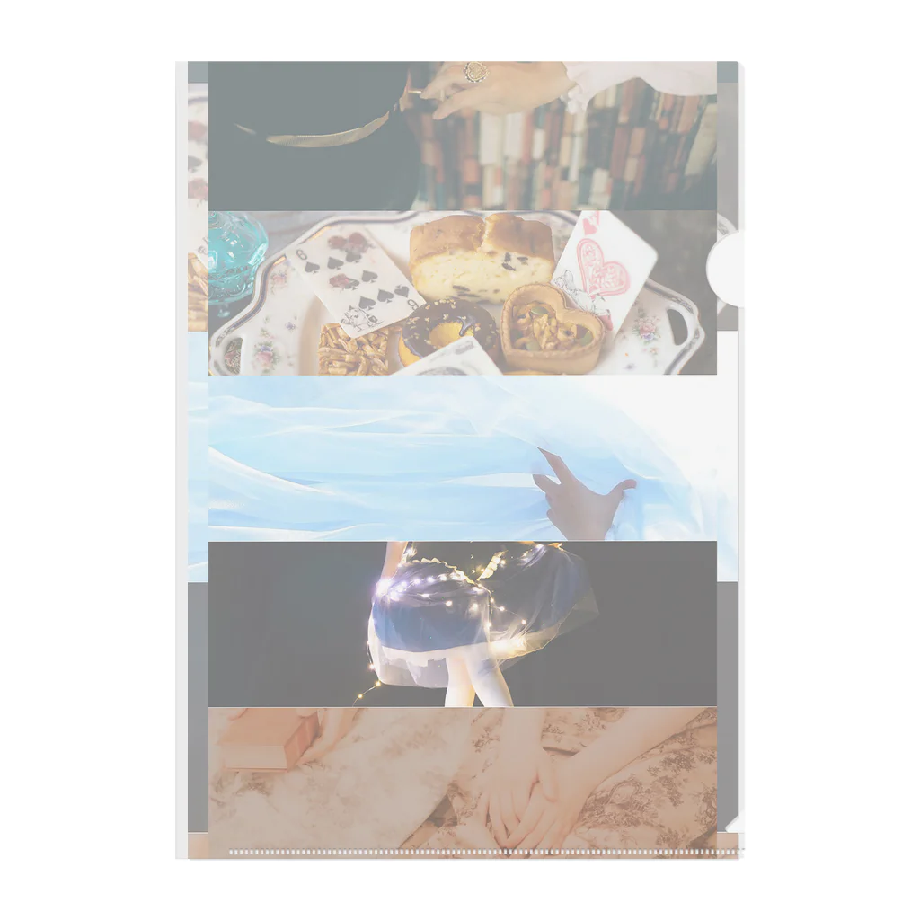 Fantasy nightのfantasìa Clear File Folder