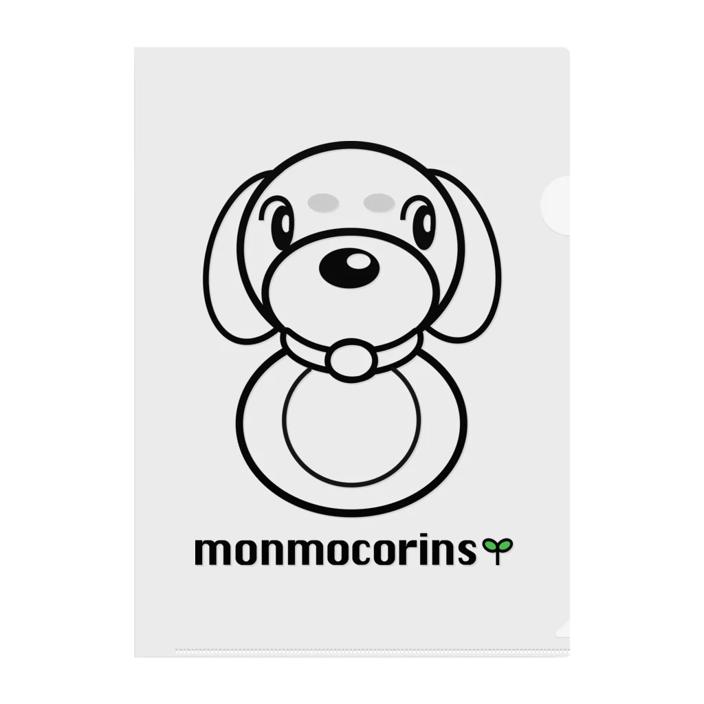 monmocorinsのmonmocorins クリアファイル