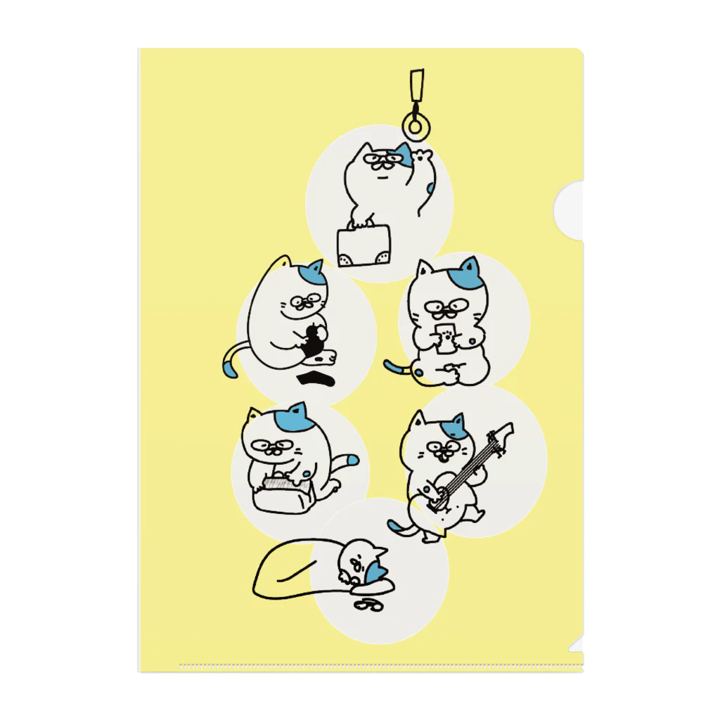 なかのなのかなの生活するねこ０２ Clear File Folder