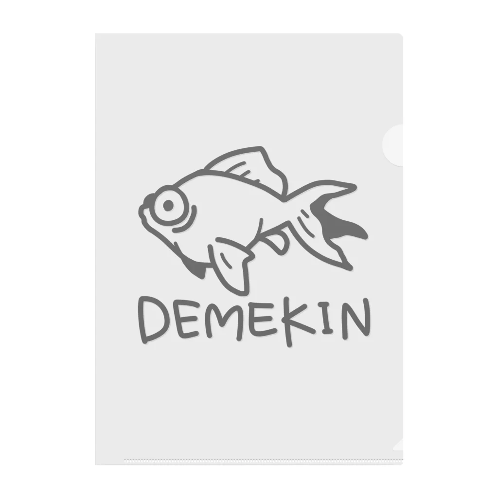 千月らじおのよるにっきのDEMEKIN クリアファイル