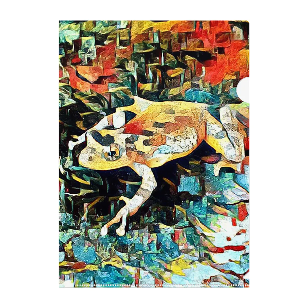 Fantastic FrogのFantastic Frog -Plein Air Version- Clear File Folder