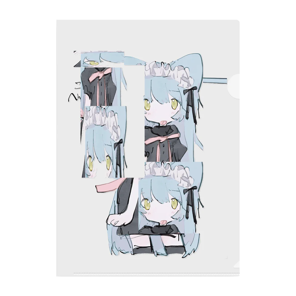 ゆーきんの絵ぐっずのへんたいが Clear File Folder