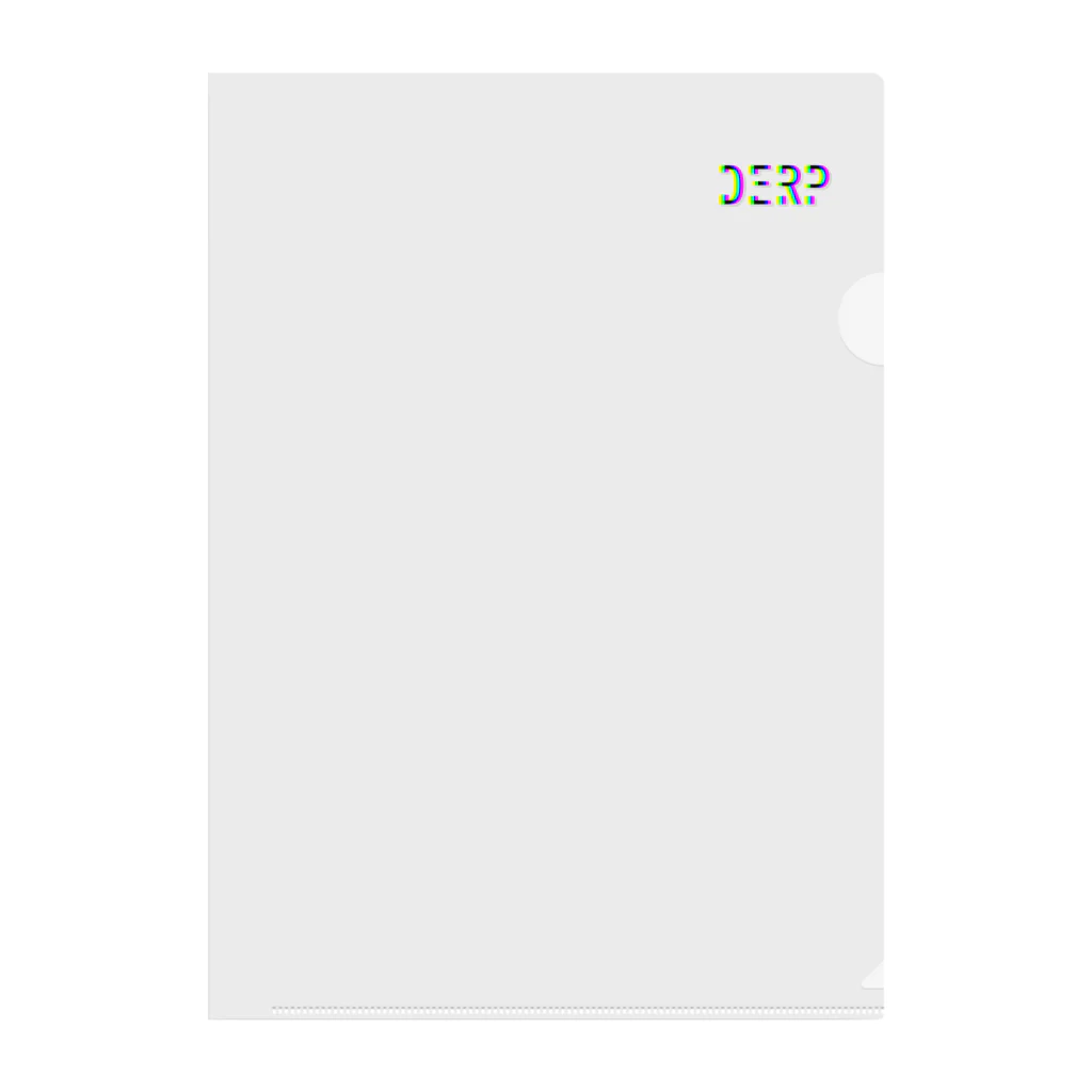 Waste CabaretのD.E.R.P  クリアファイル