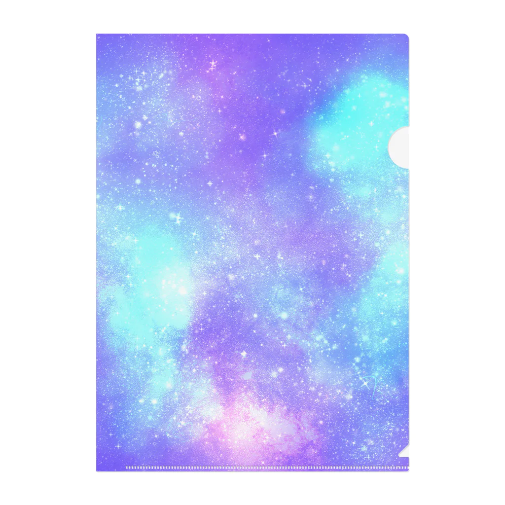 ぽめもものギャラクシー宇宙 Clear File Folder