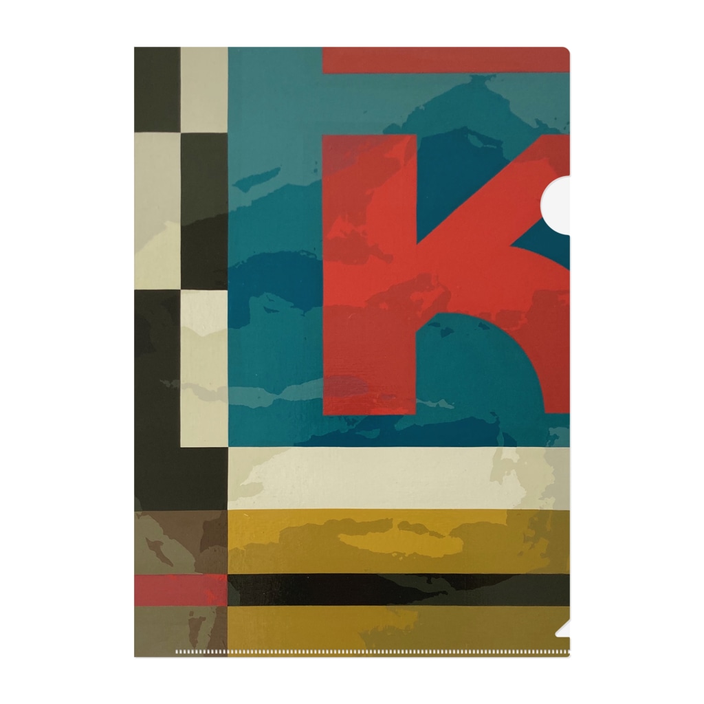 レターオールソーツのVsKN - K Clear File Folder