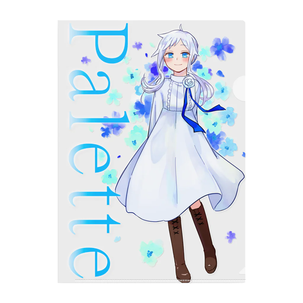 平田ひろたｰHirataHirotaのPalette-色彩の少女- クリアファイル