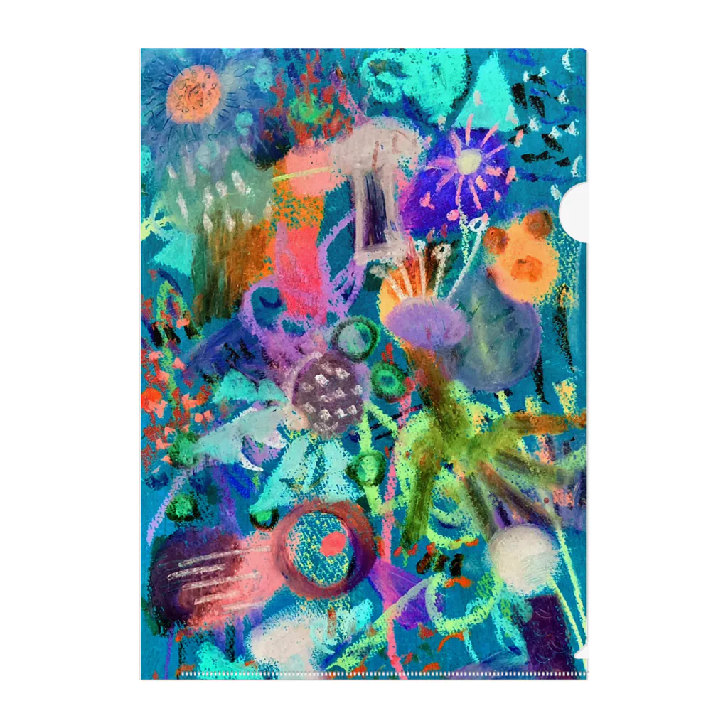 mikoのSEA CREATURES Clear File Folder