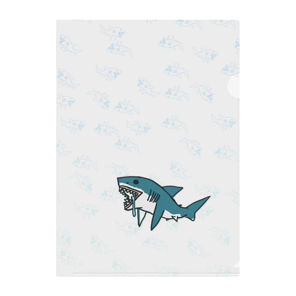 CeruCeruのよだれの止まらないサメ。 Clear File Folder