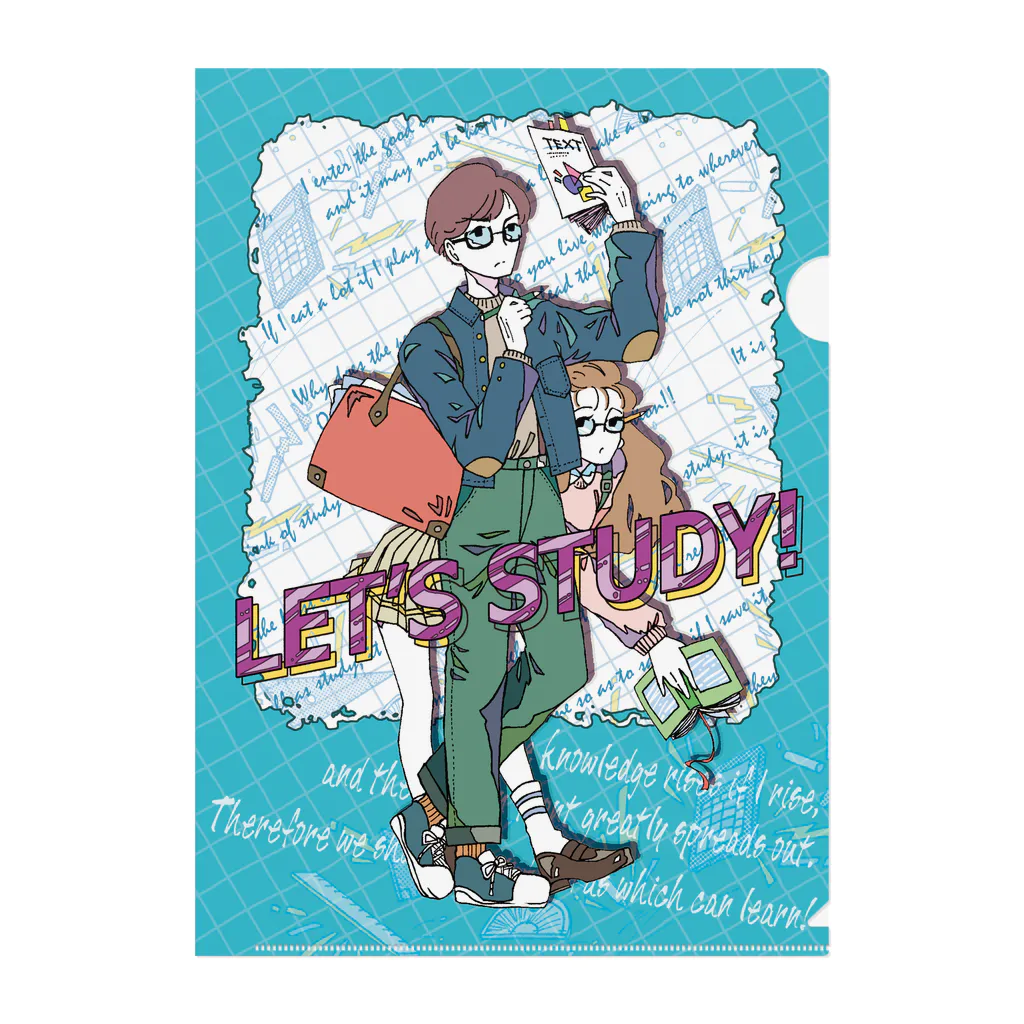 unknown＋storeの勉強しよう(boy.ver) Clear File Folder