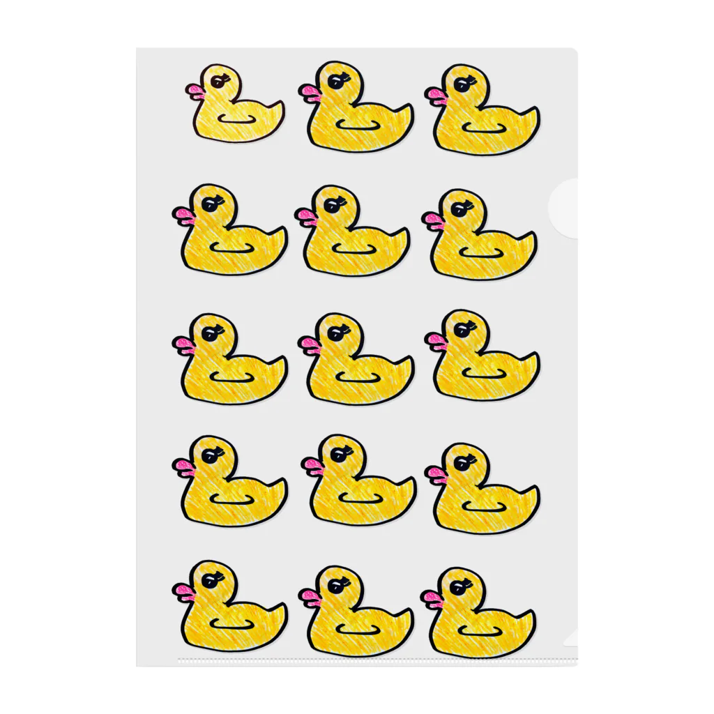 piyochiiishop🐥のpiyochiiishop Clear File Folder