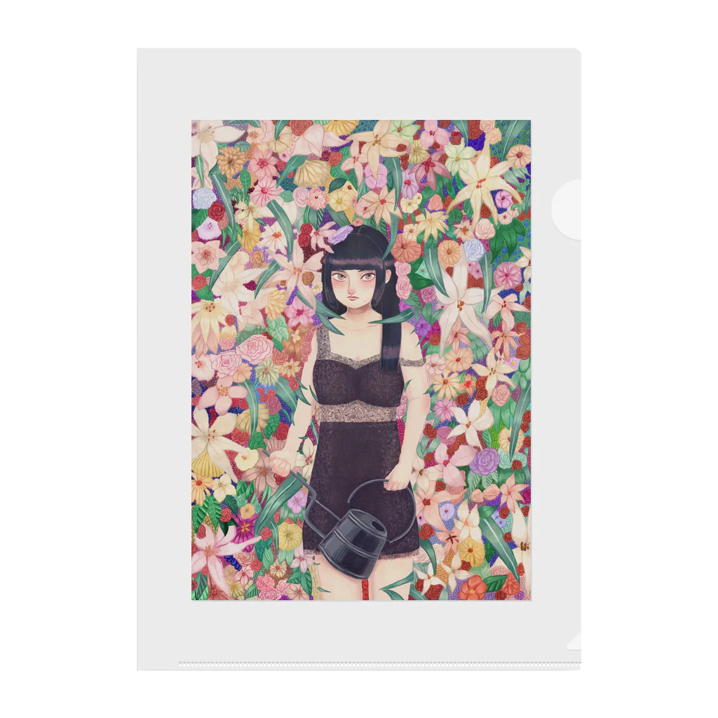 曽根崎ももの花園 Clear File Folder