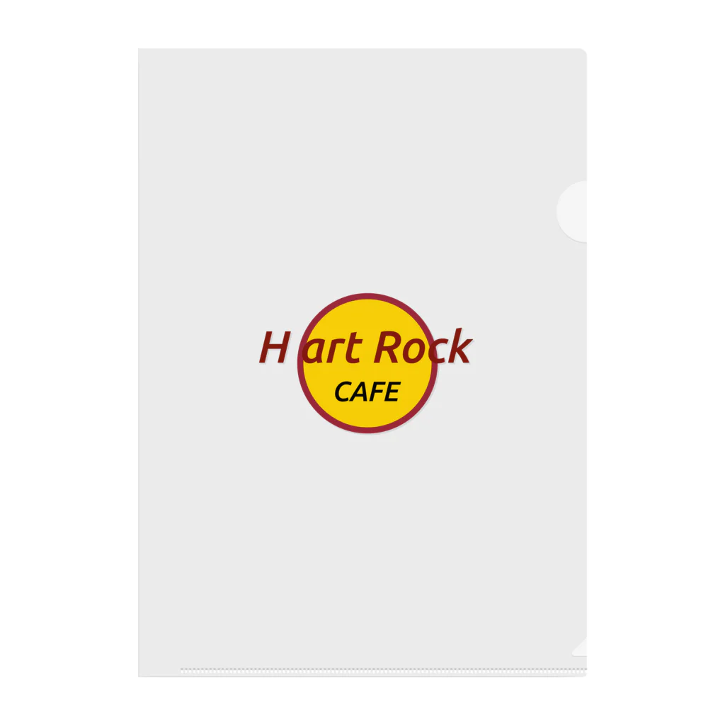 浦和人のHart Rock CAFE Clear File Folder