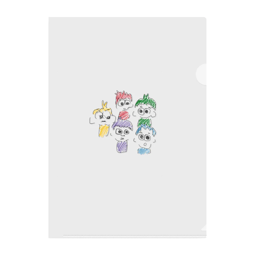 mixmilkmeのrainbowず Clear File Folder