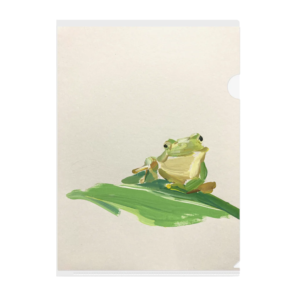 Aya Higuchiのtreefrog Clear File Folder