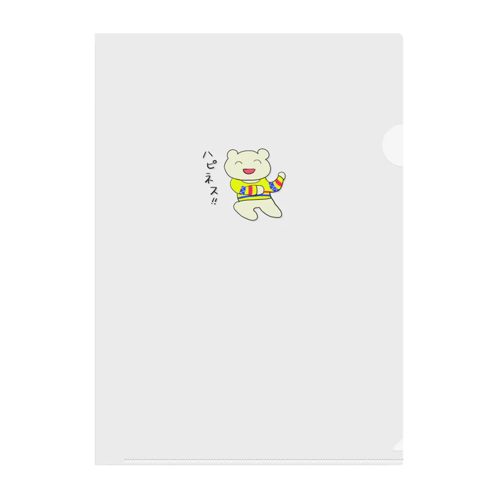 みみちゃんかんぱにー。のハピネスみみちゃん Clear File Folder