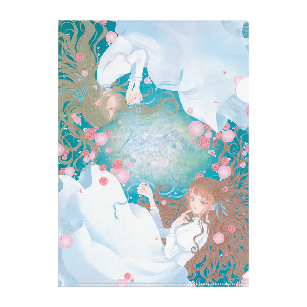 Nakano Yuiのひみつの花園 Clear File Folder