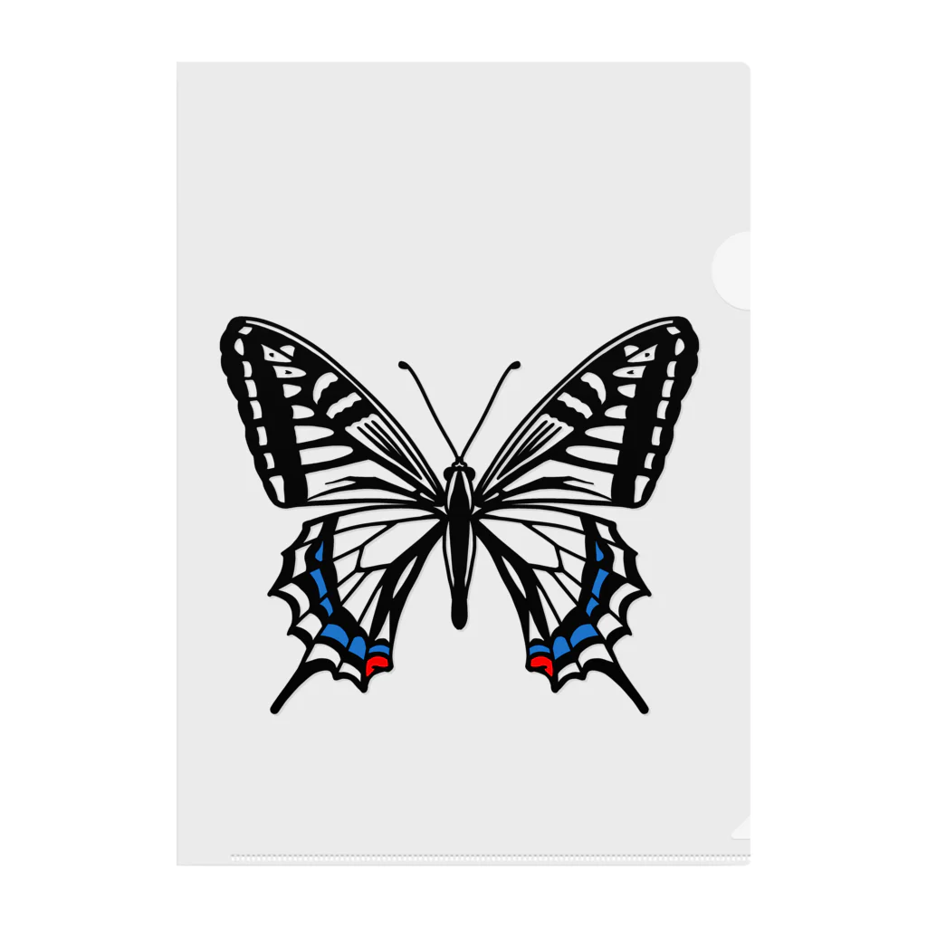 Alba spinaの揚羽蝶 クリアファイル