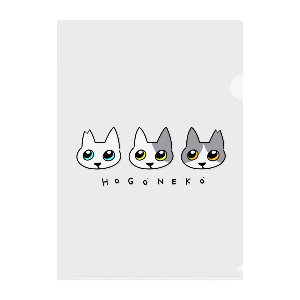 Doggerelのほごねこさくらねこ Clear File Folder