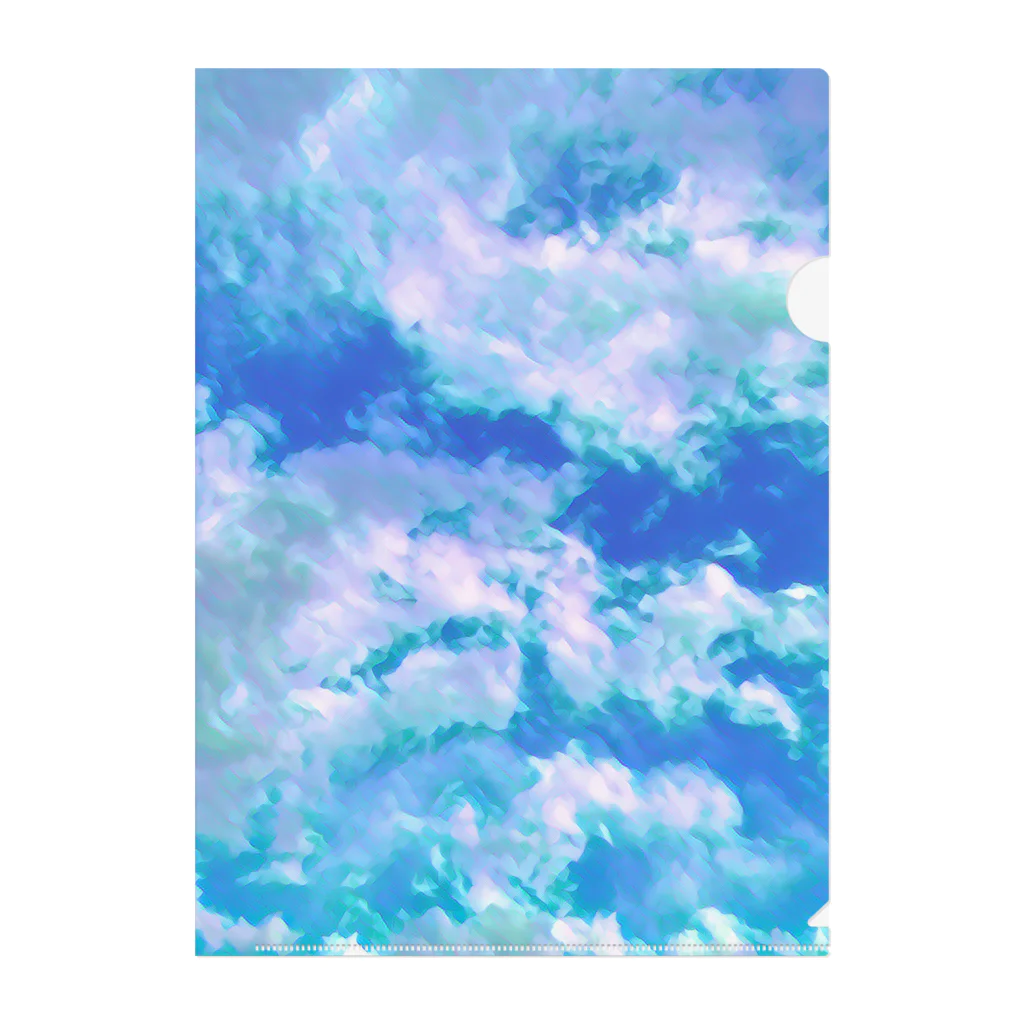 琴璃屋の晴れた空 Clear File Folder