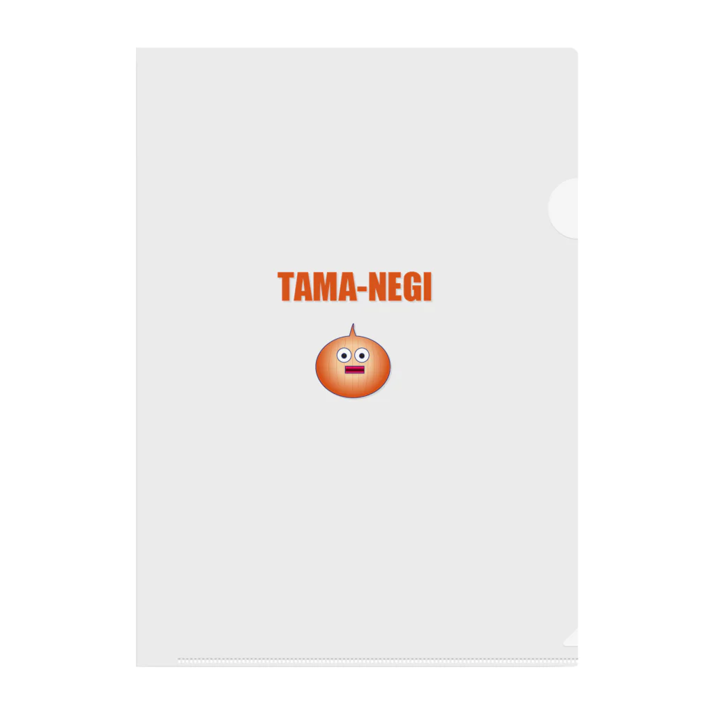 ゲルト三浦のTAMA-NEGI Clear File Folder