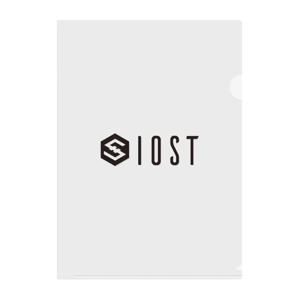 ＩＯＳＴのIOST basic  BL クリアファイル