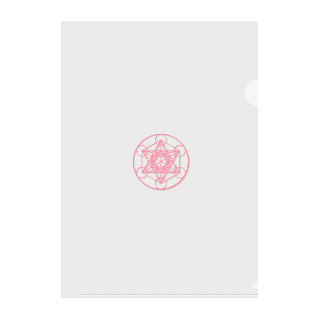 from Aの浄化-メタトロンキューブ-Metatron Cube- Clear File Folder