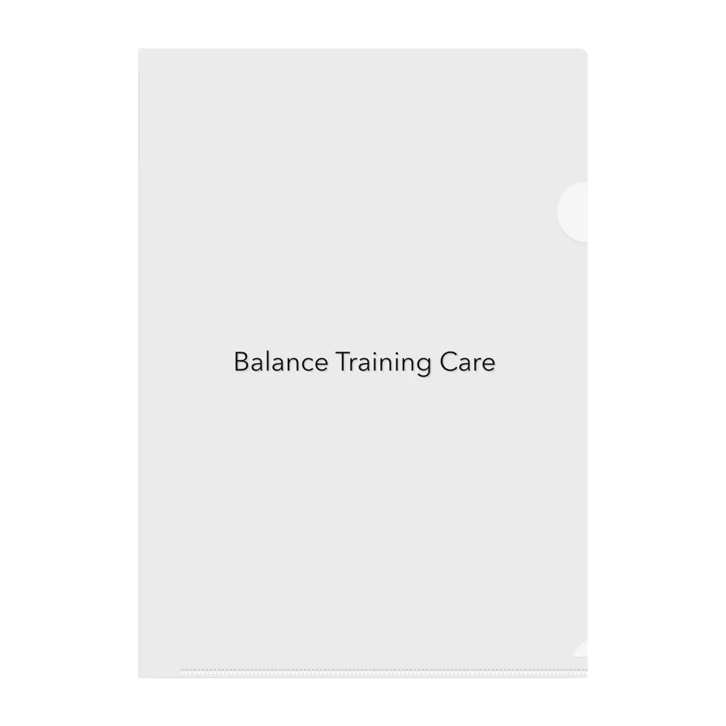 Training Studio BTCのBalance Training Care クリアファイル