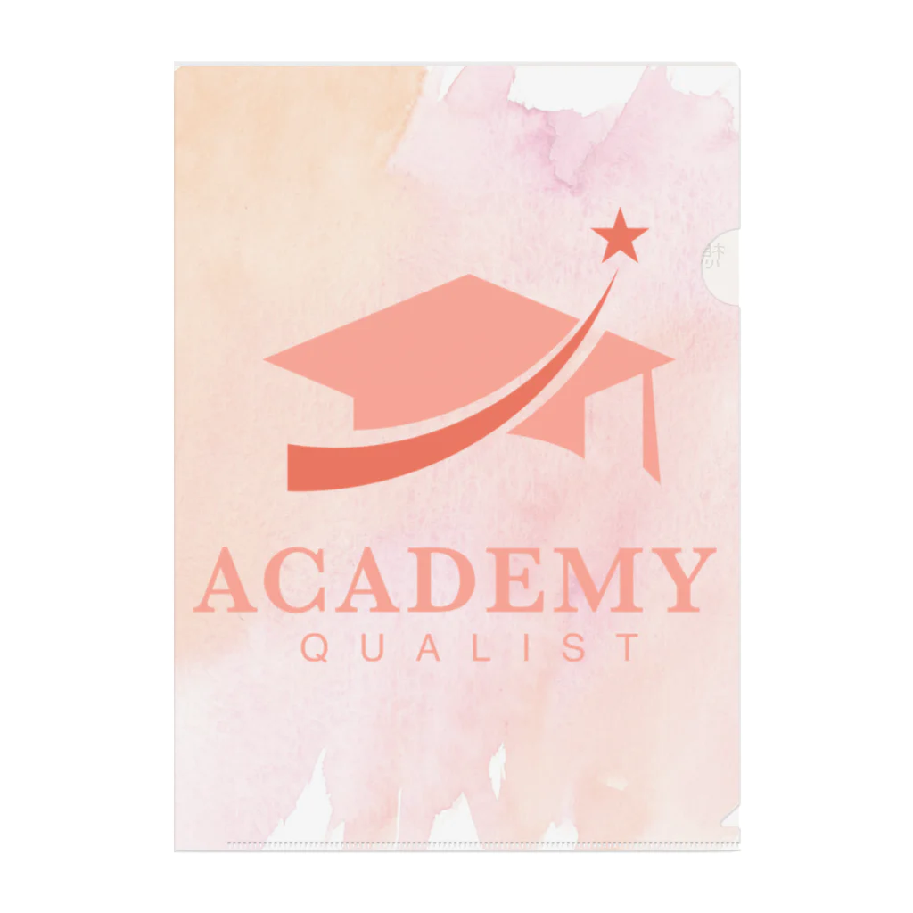 Ennuiの QUALIST ACADEMY グッズ クリアファイル