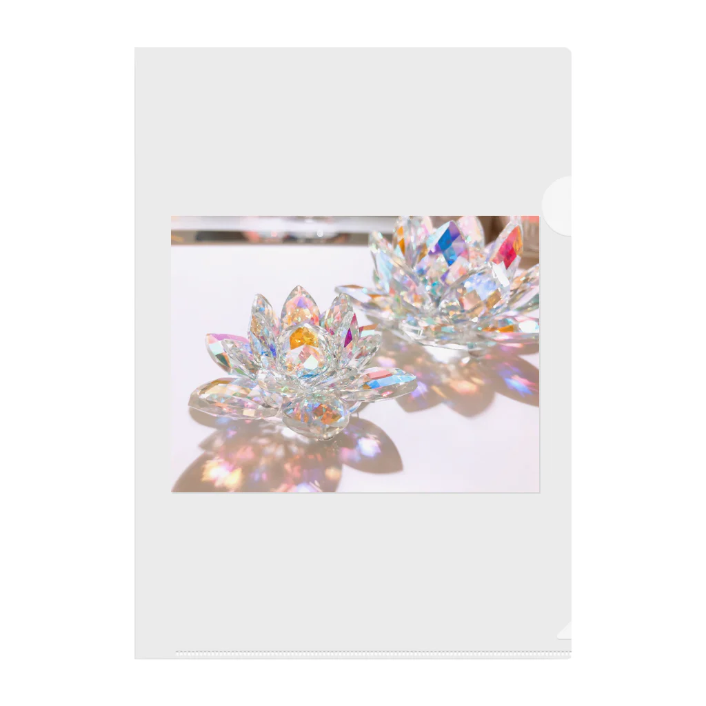 kopanの虹の世界のCrystal Lotus✧︎ Clear File Folder