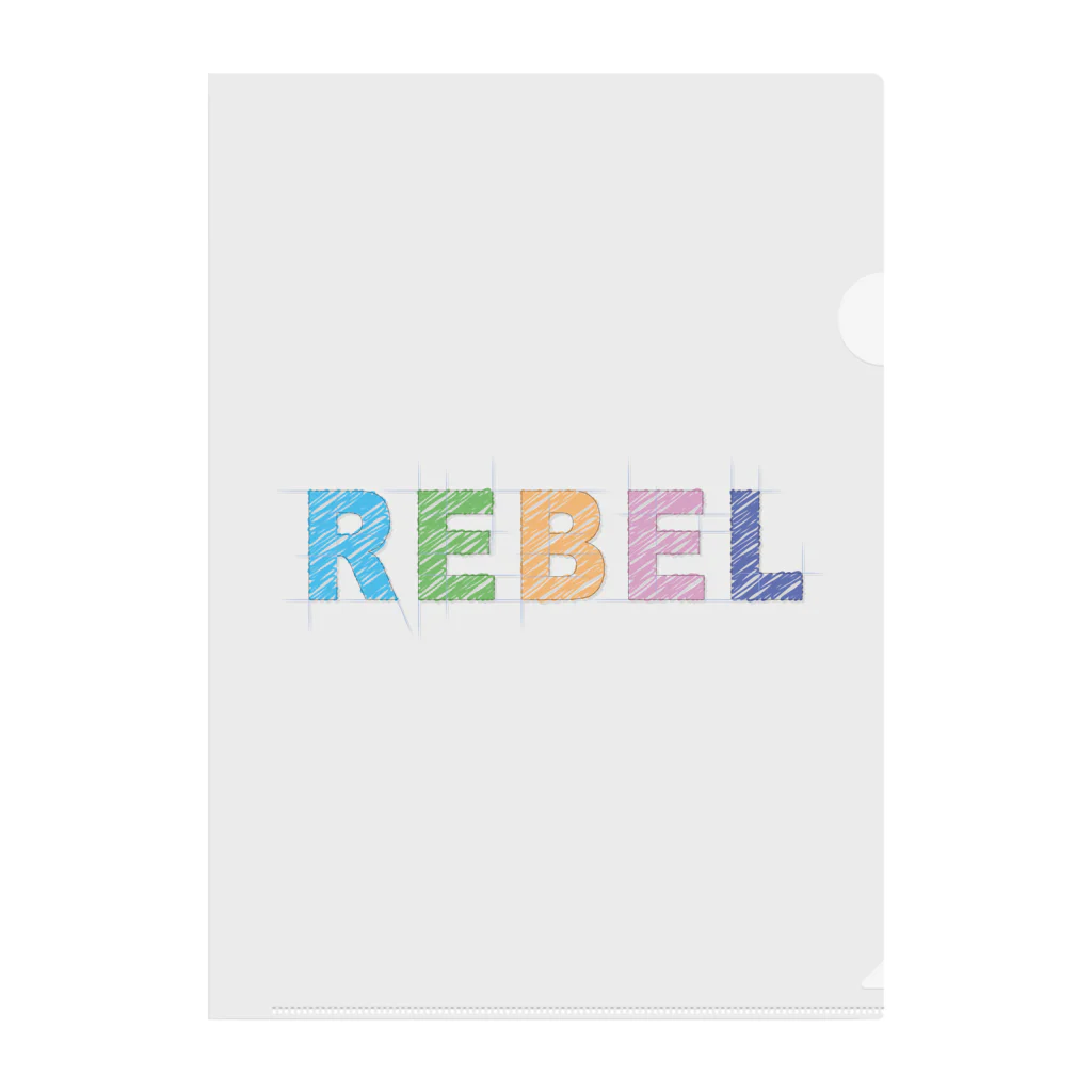 GALACTIC REBELのREBEL PASTEL 01 クリアファイル