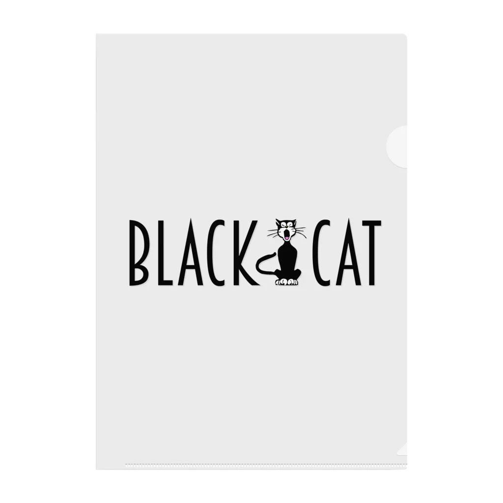 JOKERS FACTORYのBLACK CAT Clear File Folder