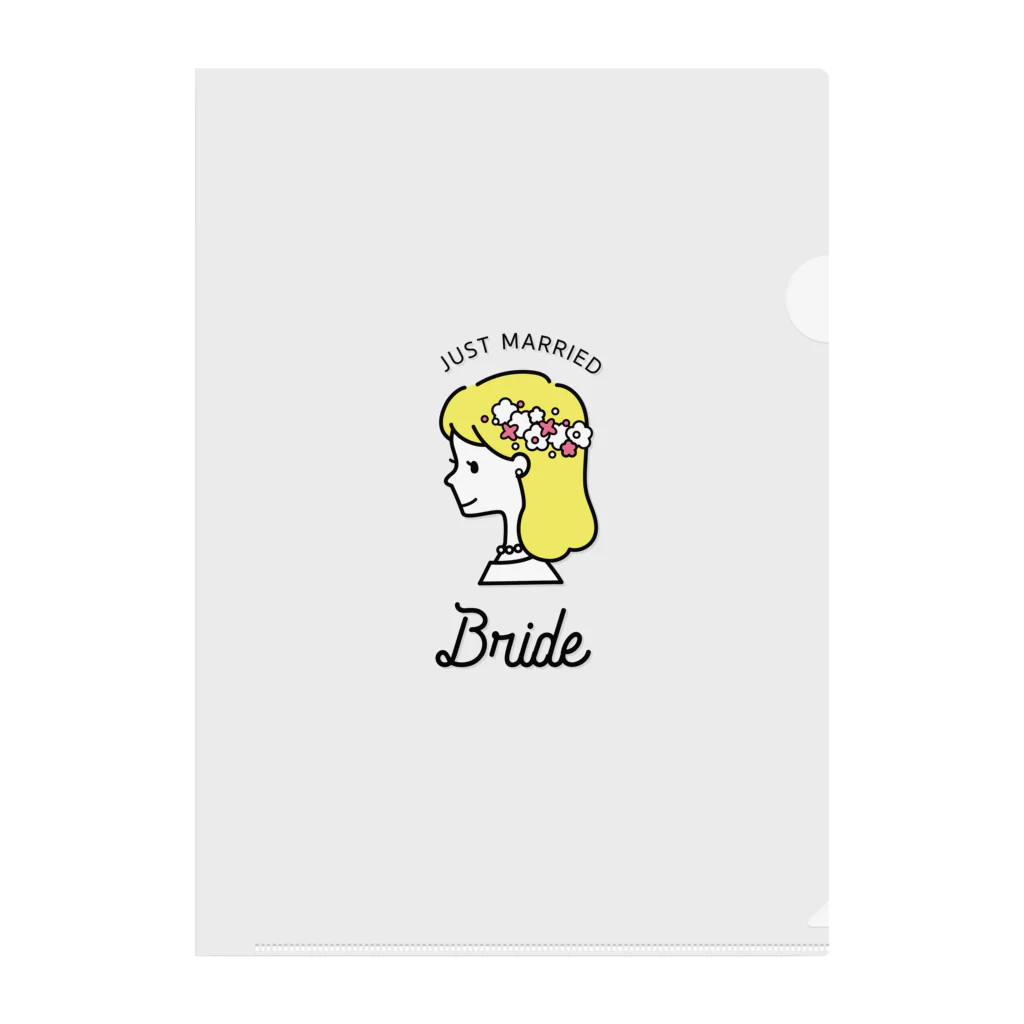 I LOVE YOU STORE by Hearkoの花嫁-Bride- Clear File Folder