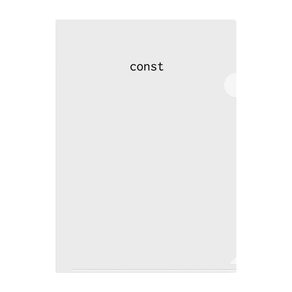 orumsのconst クリアファイル