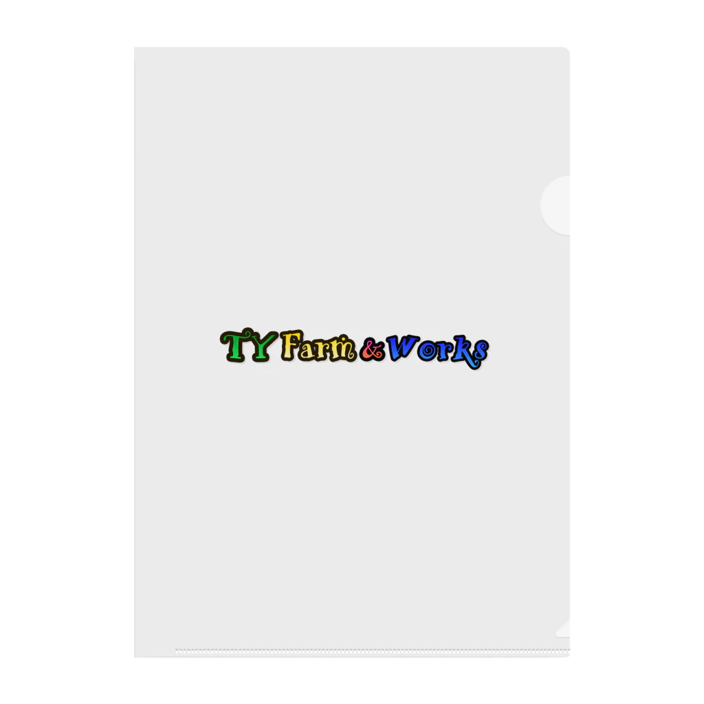 TY Farm&WorksのTY Farm＆Works Clear File Folder