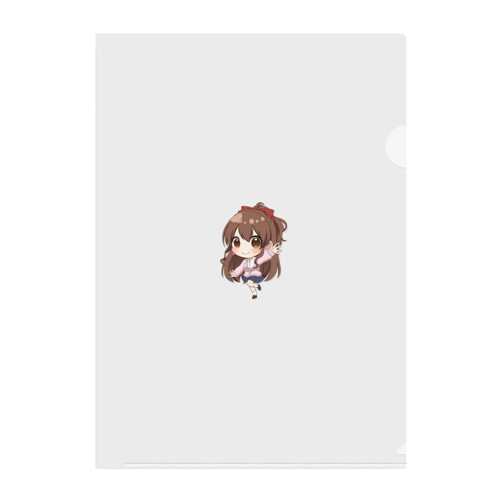 あゆちゃんわかんないのちびあゆ Clear File Folder