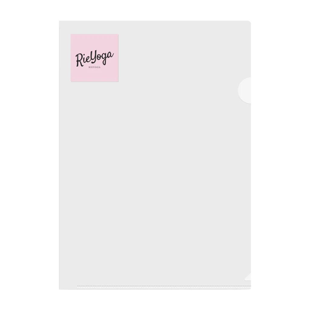 RIEYOGAのRIEYOGA PINK Clear File Folder