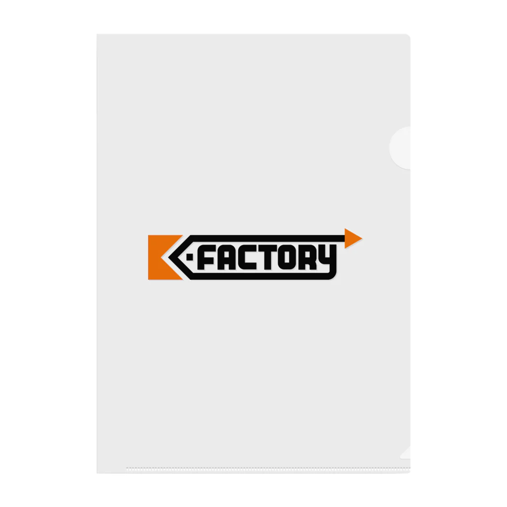 kimchinのK-FACTORY ロゴ クリアファイル