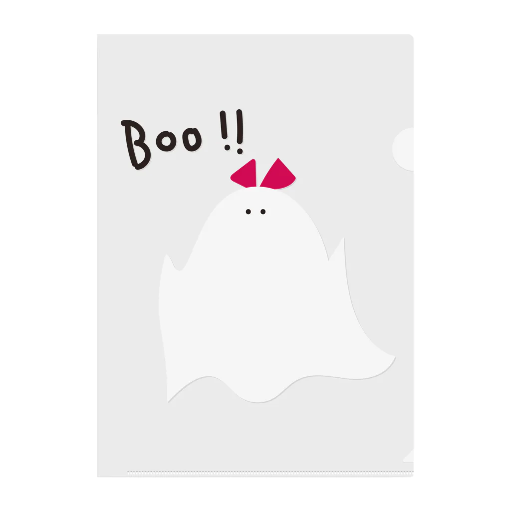 I ♡ YOUのあたし、おばけちゃんだよ！BOO！！ Clear File Folder