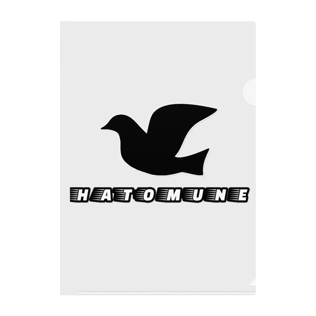 учк¡✼*のHATOMUNE(鳩胸) クリアファイル