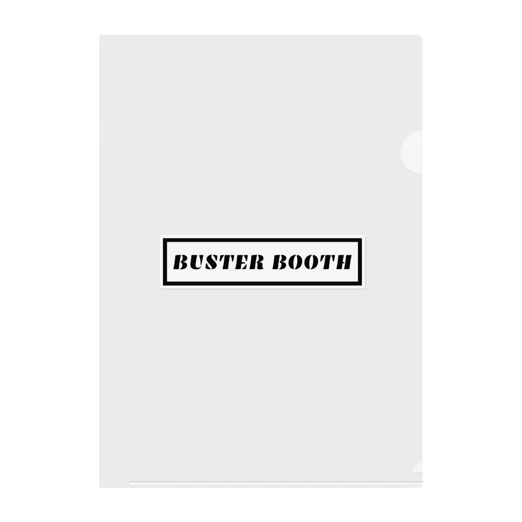 BUSTER_BOOTHのBUSTER BOOTH オリジナルグッズ クリアファイル