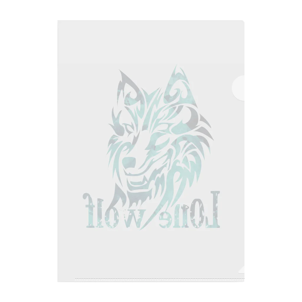 K'sDesignWorksのLoneWolf Clear File Folder