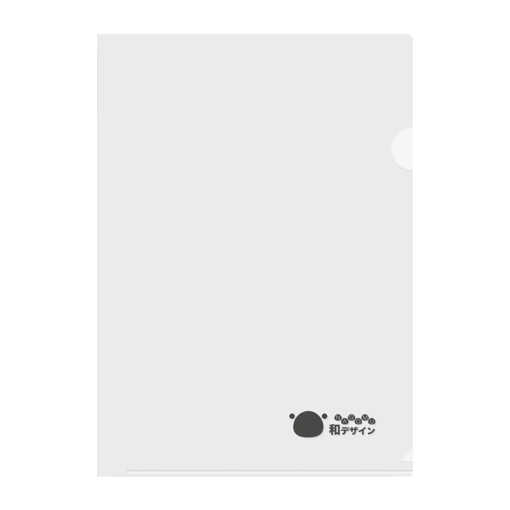 和ショップの和デザイン-ロゴグッズ Clear File Folder